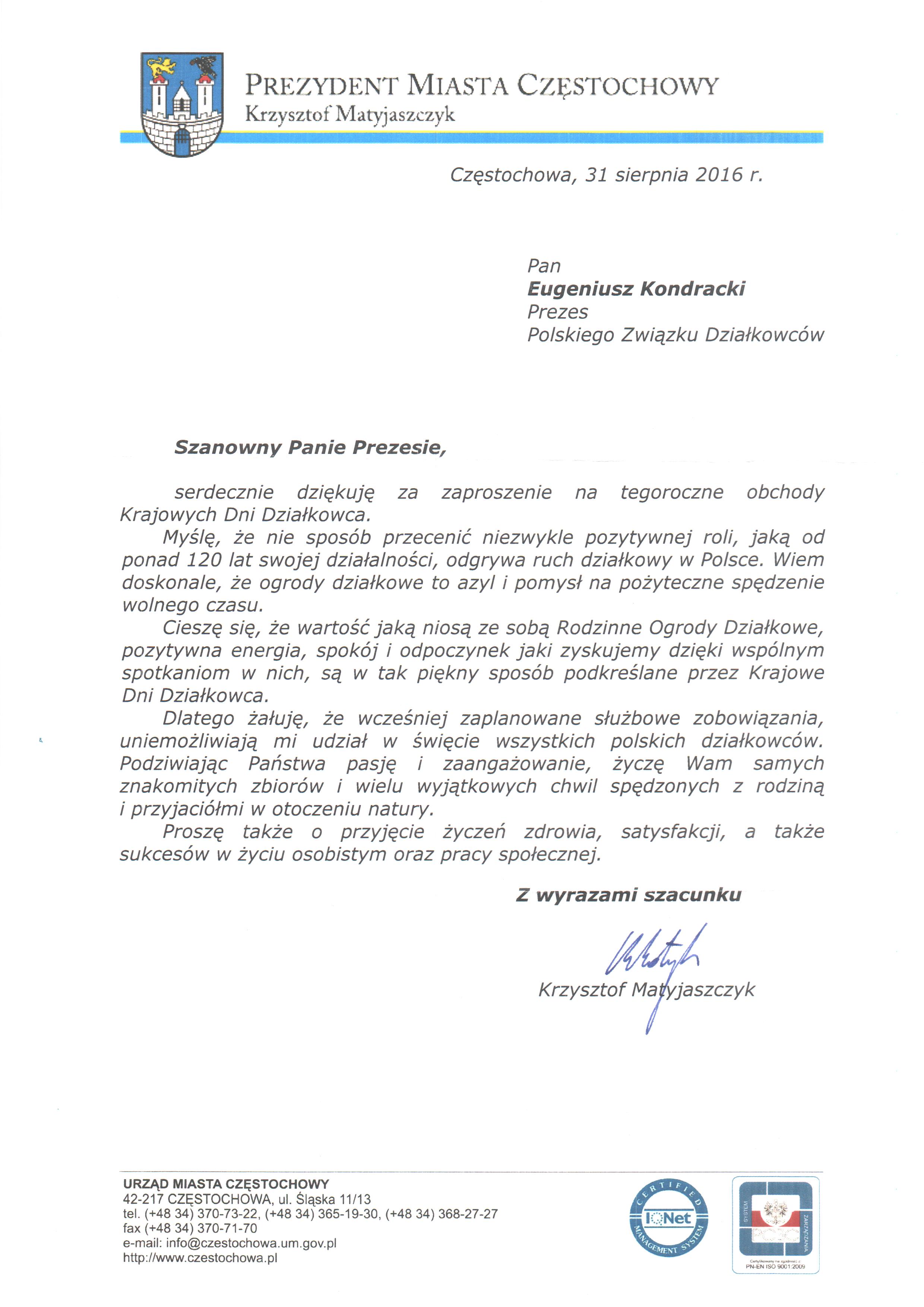 http://pzd.pl/uploads/1aga/dyplomy/Matyjaszczyk.Prez.CZ%C4%99stochowa.LIST.jpeg
