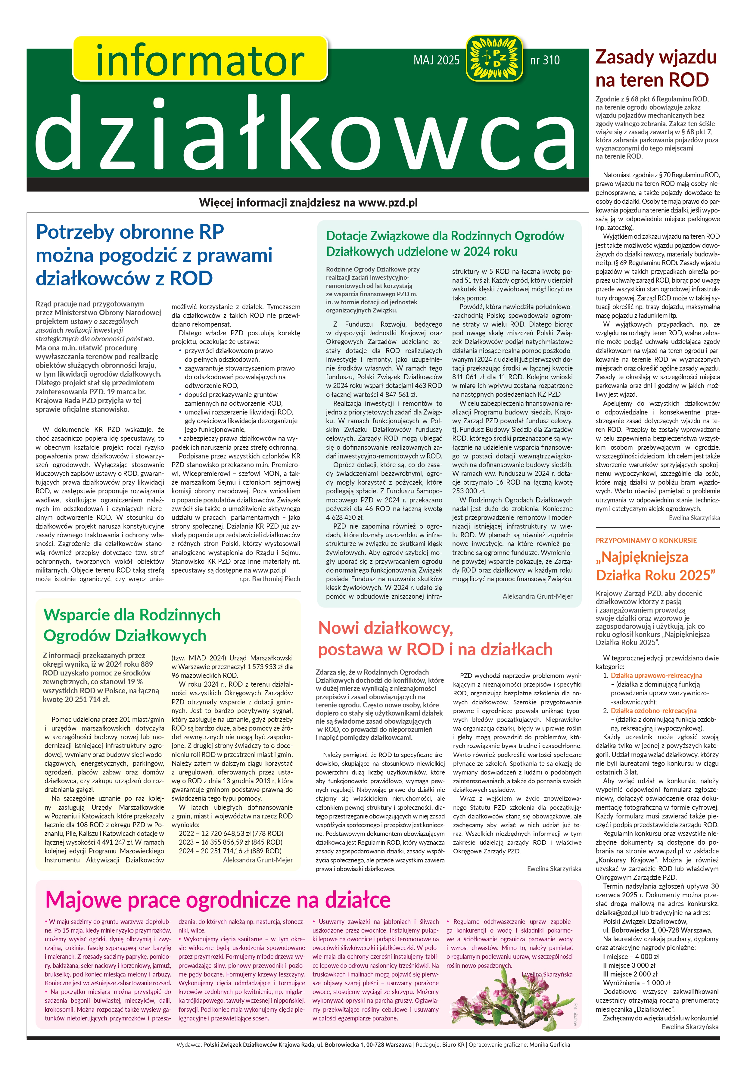 Informator działkowca